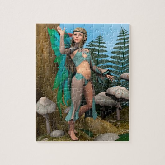 妖精の蝶 ジグソーパズル (縦)