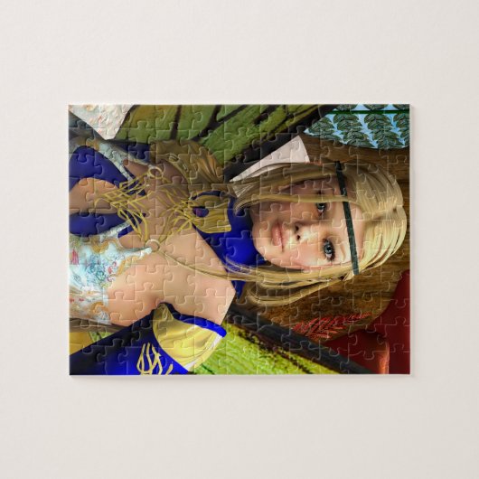 妖精の蝶 ジグソーパズル (横)