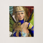 妖精の蝶 ジグソーパズル (縦)