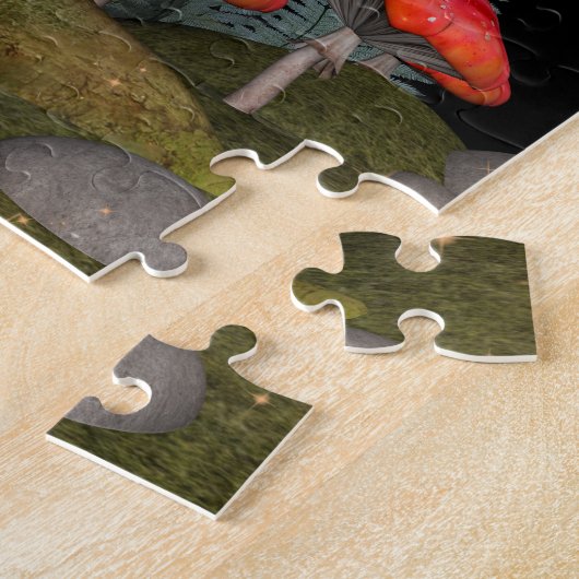 妖精の蝶 ジグソーパズル (側面)