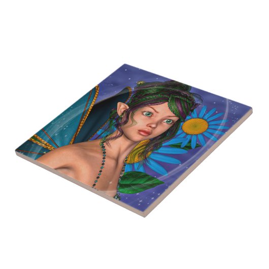 妖精の蝶 タイル (側面)