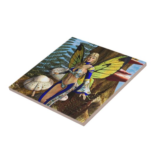 妖精の蝶 タイル (側面)