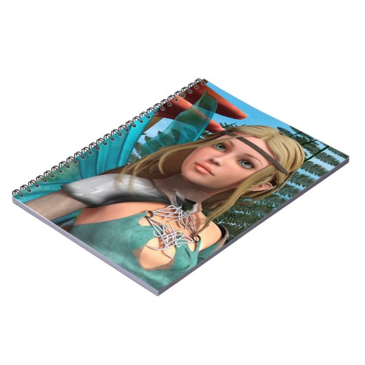 妖精の蝶 ノートブック (左側)