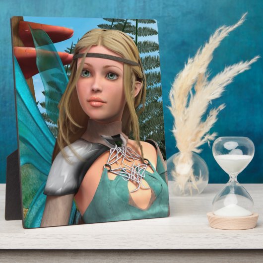 妖精の蝶 フォトプラーク (側面)