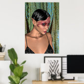 妖精の蝶 ポスター (ホームオフィス)