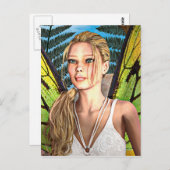 妖精の蝶 ポストカード (正面/裏面)