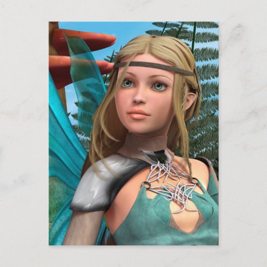 妖精の蝶 ポストカード (正面)