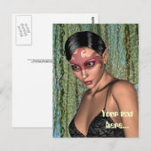 妖精の蝶 ポストカード (正面/裏面)