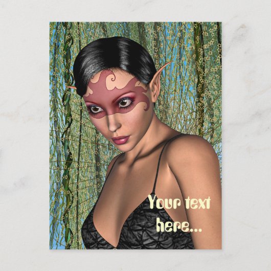 妖精の蝶 ポストカード (正面)