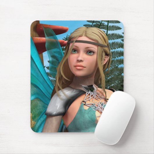 妖精の蝶 マウスパッド (マウス)