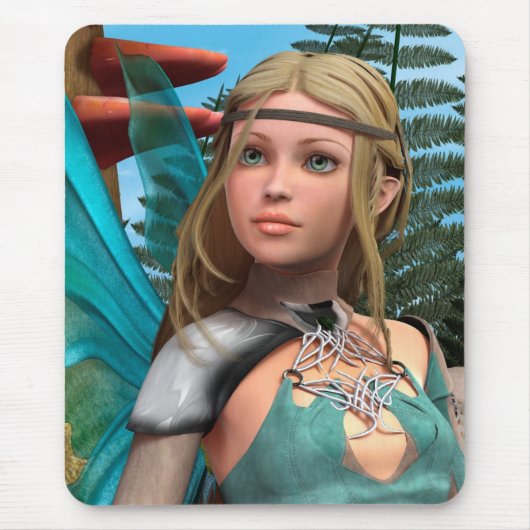 妖精の蝶 マウスパッド (正面)