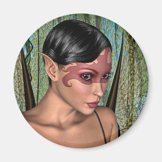 妖精の蝶 マグネット (正面)