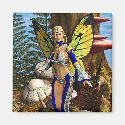 妖精の蝶 マグネット (正面)