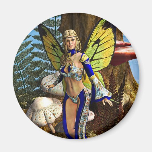 妖精の蝶 マグネット (正面)