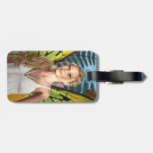 妖精の蝶 ラゲッジタグ (裏面横)