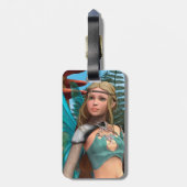 妖精の蝶 ラゲッジタグ (裏面縦)