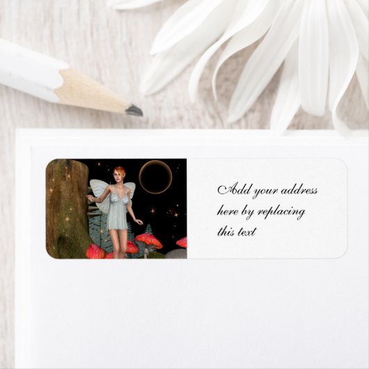 妖精の蝶 ラベル (インサイチュ)