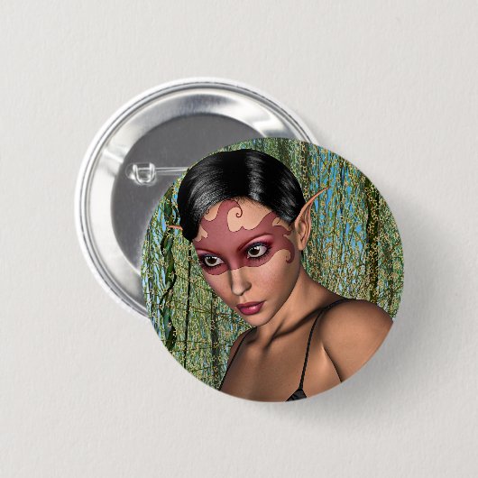 妖精の蝶 缶バッジ (正面&裏面)