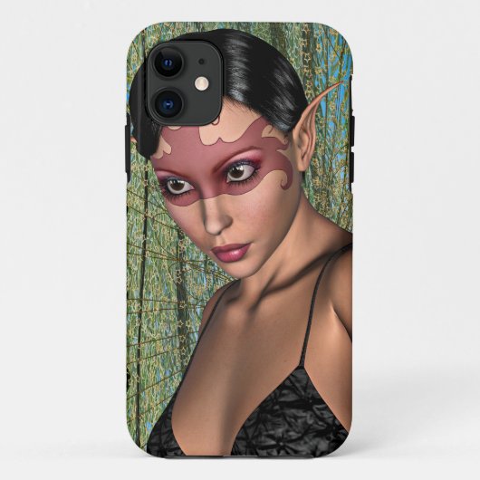 妖精の蝶 Case-Mate iPhoneケース (裏面)