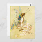 妖精の衣裳の郵便はがき ポストカード (正面/裏面)