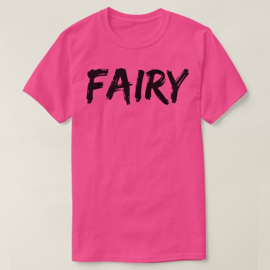 妖精の言葉ハロウィーンの衣装Tシャツ Tシャツ (デザイン正面)