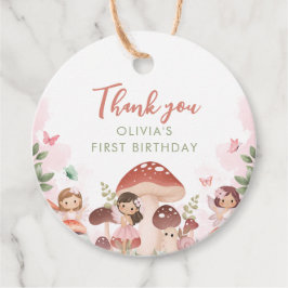 妖精の誕生日ありがとう好意ギフトラベル フェイバータグ