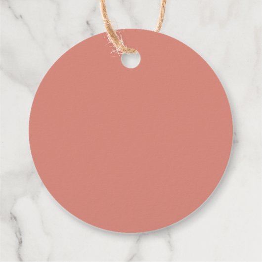 妖精の誕生日ありがとう好意ギフトラベル フェイバータグ (裏面)