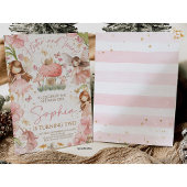 妖精の誕生日お誘いパーティー 魔法のユニコーン 招待状