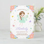 妖精の誕生日の招待 招待状 (スタンド正面)