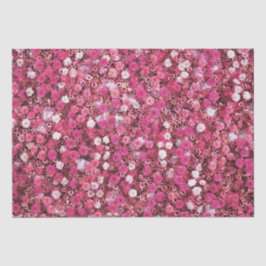 妖精の誕生日の水色の花の庭 薄葉紙