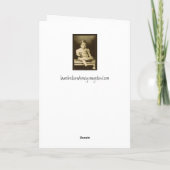 妖精の誕生日カード サンキューカード (裏面)