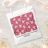 妖精の誕生日パーティーの好意バッグ フェイバーバッグ (クリップ留めされた状態)