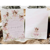 妖精の誕生日パーティーの招待 招待状