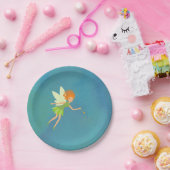 妖精の誕生日パーティープレート ペーパープレート (パーティー)