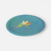 妖精の誕生日パーティープレート ペーパープレート (アングル)