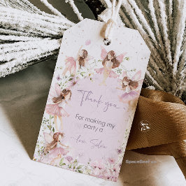 妖精の誕生日パーティー ギフトタグ