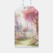 妖精の誕生日パーティー ギフトタグ (裏面)