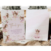 妖精の誕生日パーティー サンキューカード