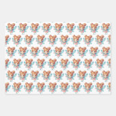 妖精の誕生日パーティー ラッピングペーパーシート (正面)