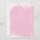 妖精の誕生日 招待状 (裏面)