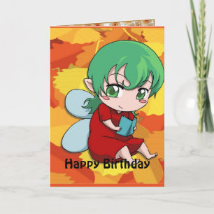 妖精の誕生日- I愛本 カード