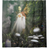 妖精の贈り物 シャワーカーテン (正面)