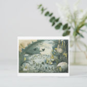 妖精の踊りの満月 ポストカード (スタンド正面)