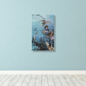 妖精の踊り キャンバスプリント (インサイチュ (ウッドフロア))