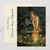 妖精の輪の夏至の夜 招待状 (正面/裏面)