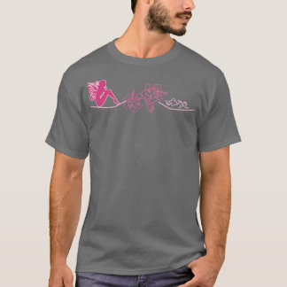 妖精の部族のアートワークThibiscusと妖精 Tシャツ