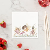 妖精の野の花の誕生日 スタンダードカクテルナプキン (インサイチュ)