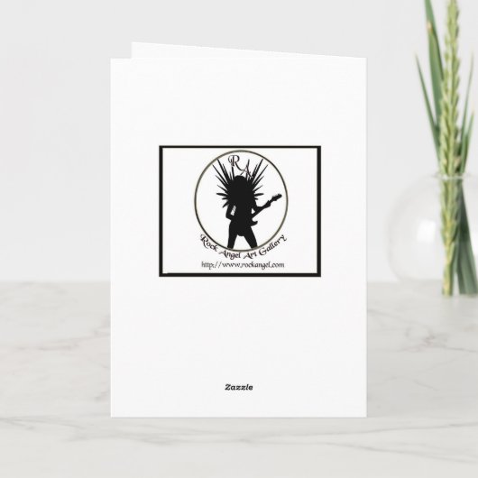 妖精の陽気なクリスマス シーズンカード (裏面)