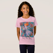 妖精の青い妖精 Tシャツ (正面フル)