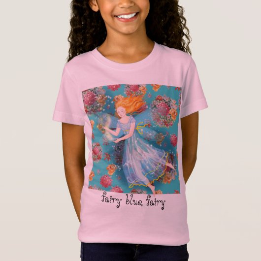 妖精の青い妖精 Tシャツ (正面)